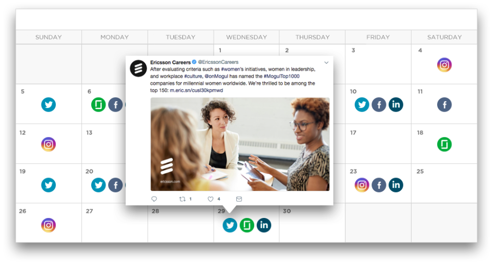 screenshot of CareerArc Social Recruiting